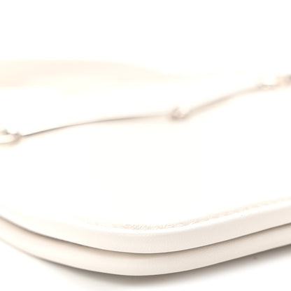 Gucci Calfskin Horsebit Slim Shoulder Bag White 7 of 8