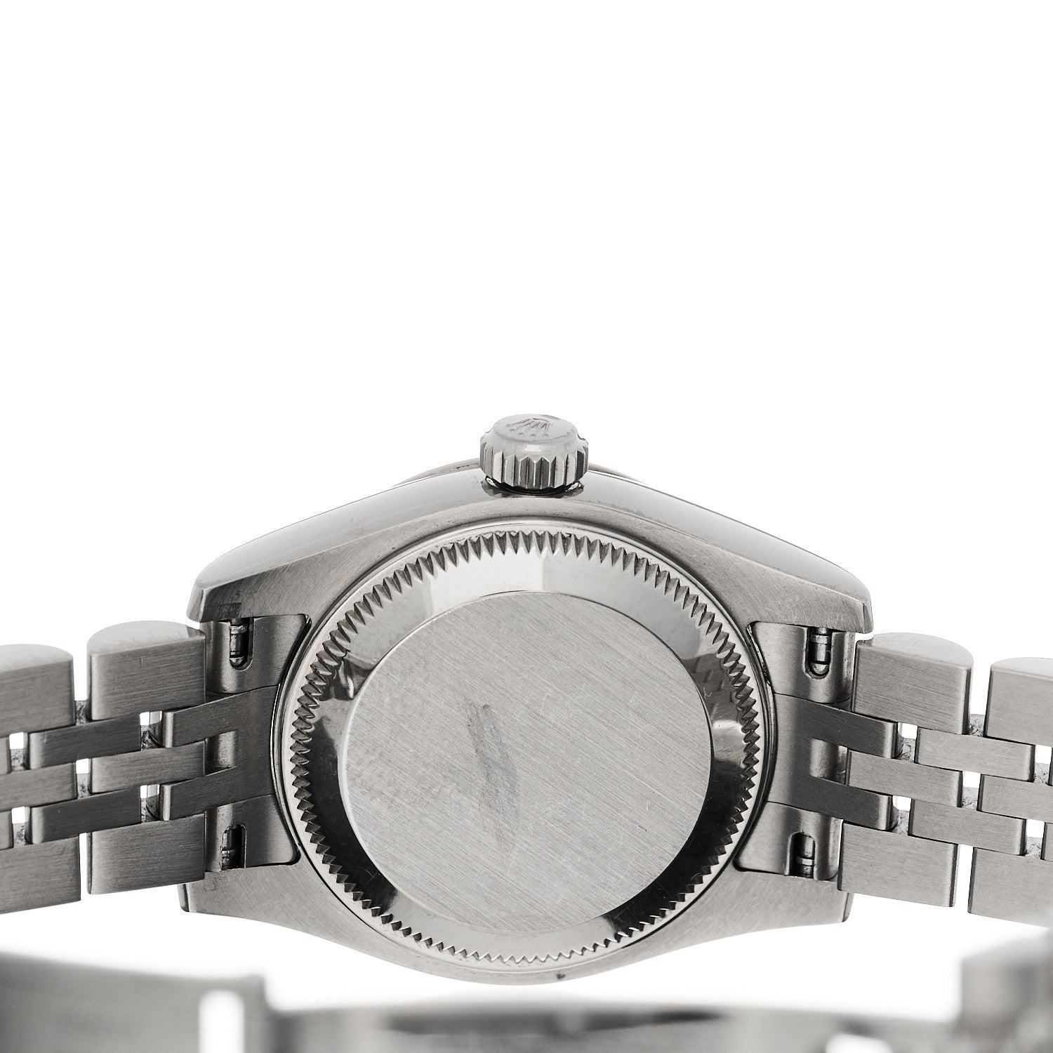 Rolex Stainless Steel 18K White Gold 26mm Oyster Perpetual Datejust Watch Silver 179174 4 of 4