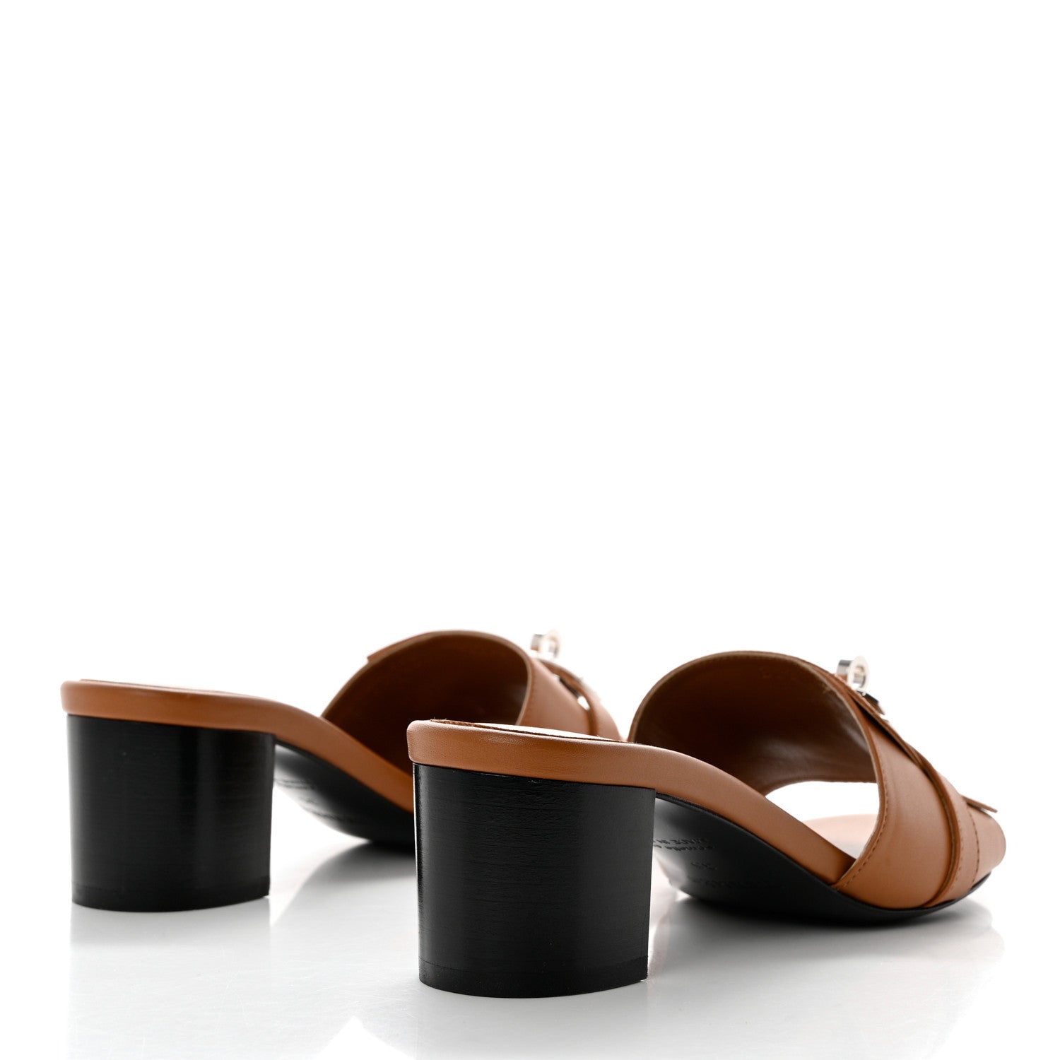 Hermes Calfskin Gigi 50 Sandals 35 Naturel 4 of 9