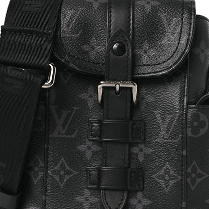 Louis Vuitton Monogram Eclipse Nano Christopher Backpack Black 7 of 11