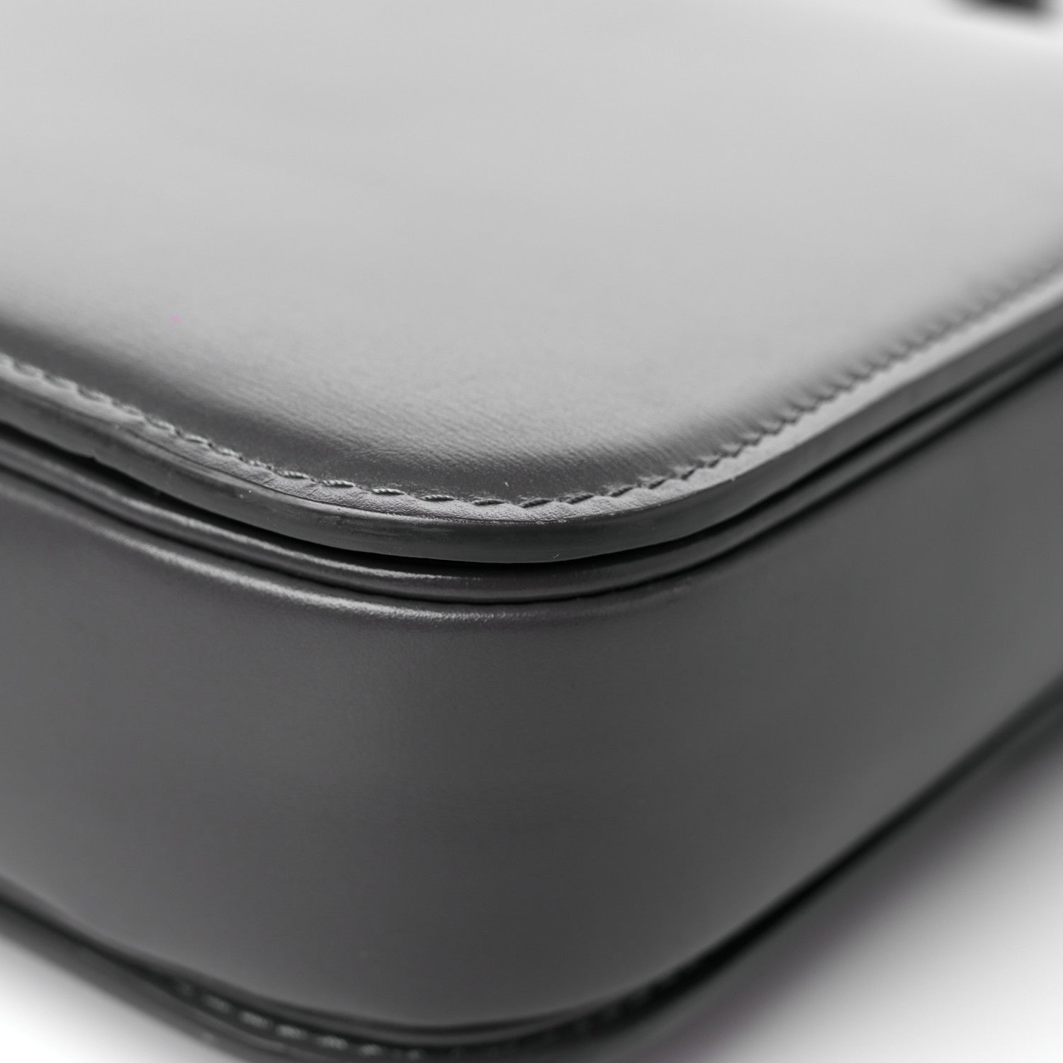 Celine Shiny Calfskin Medium Triomphe Grey 11 of 21