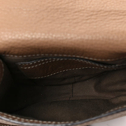 Chloe Calfskin Mini Marcie Round Crossbody Bag Nut 4 of 6