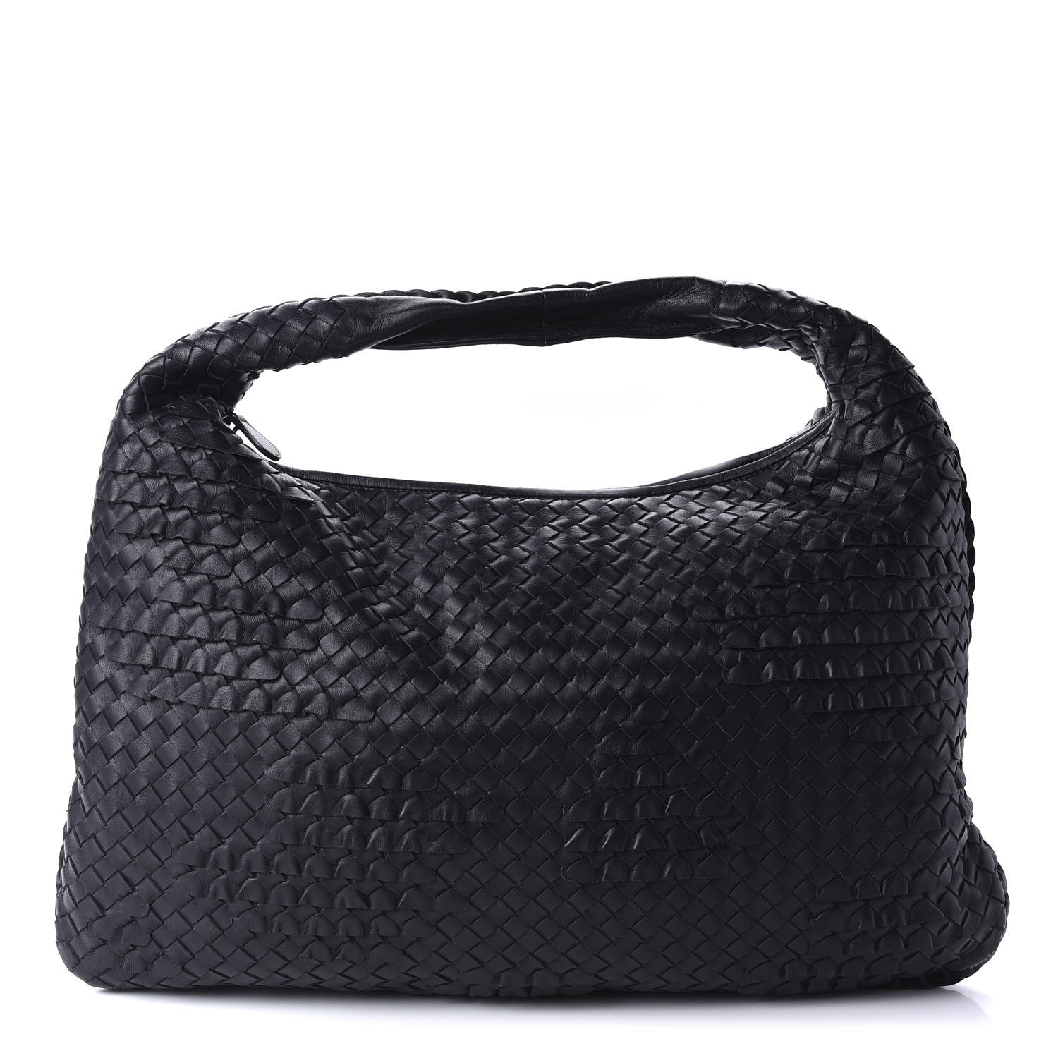 Bottega Veneta Nappa Intrecciato Large Veneta Hobo Black 1 of 9