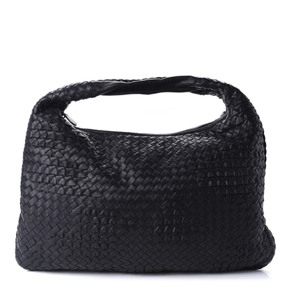 Bottega Veneta Nappa Intrecciato Large Veneta Hobo Black 1 of 9