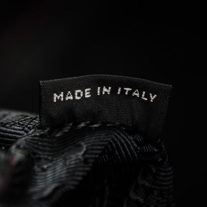 Prada City Calf Sport Tote Black Rosso 8 of 9