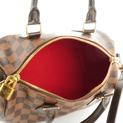 Louis Vuitton Damier Ebene Speedy Bandouliere 25 5 of 7