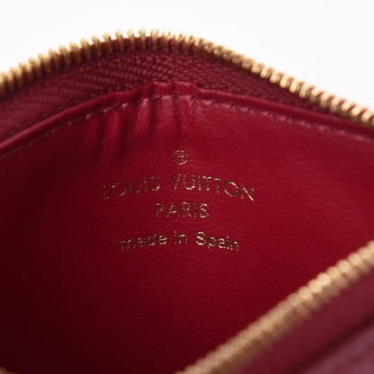 Louis Vuitton Monogram Zipped Card Holder Fuchsia 6 of 7