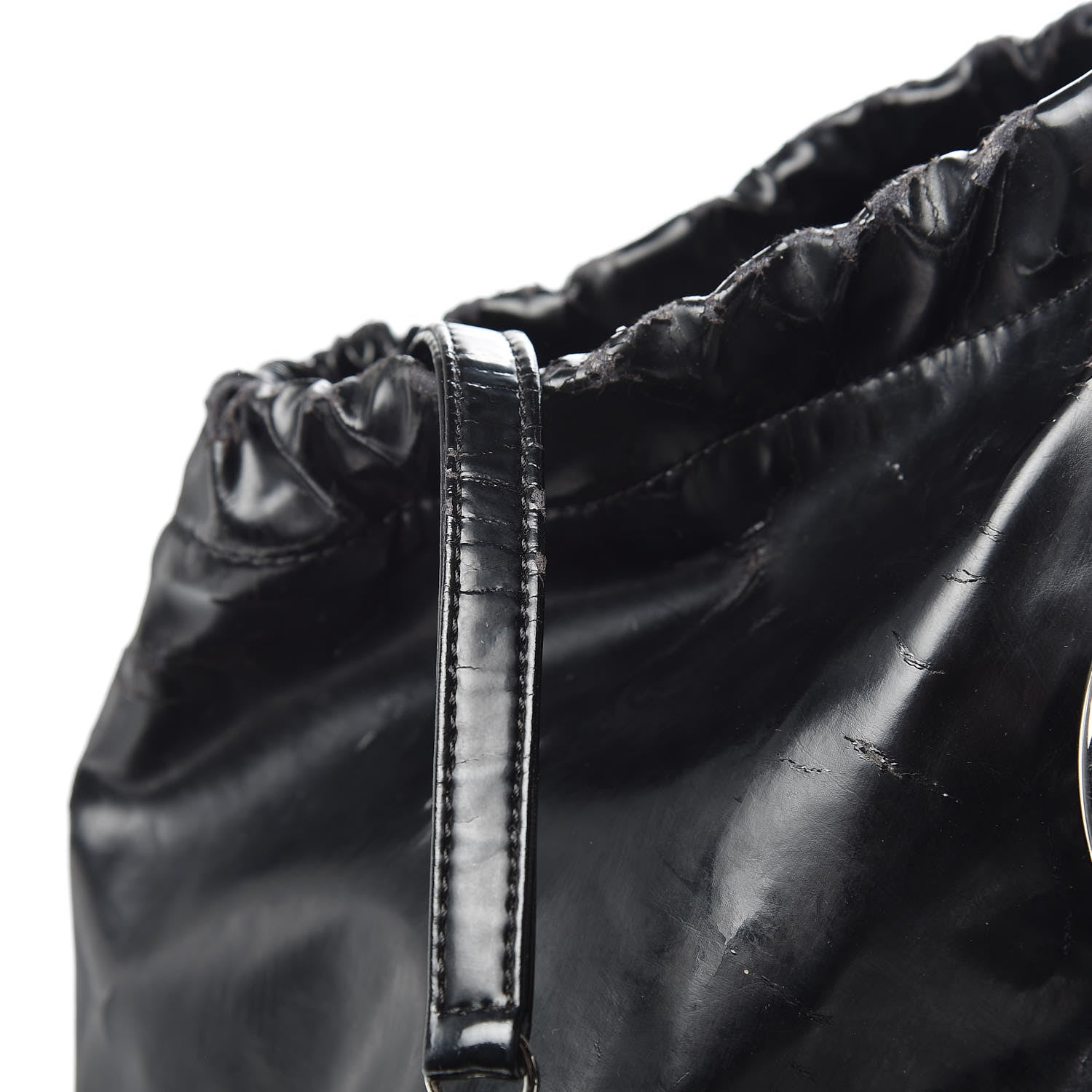 Chanel Vinyl XL Coco Cabas Black 29 of 32