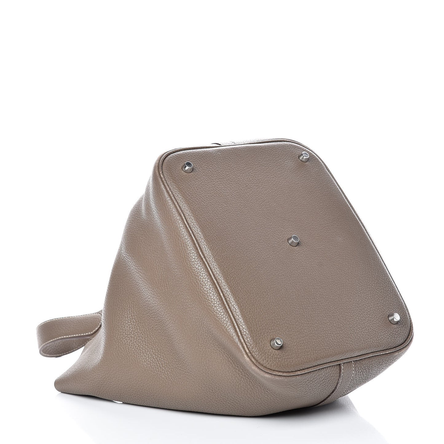 Taurillon Clemence Picotin Lock 26 GM Etoupe