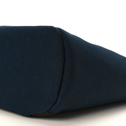 Hermes Toile Sac De Pansage Groom Bleu Navy Feu 9 of 9
