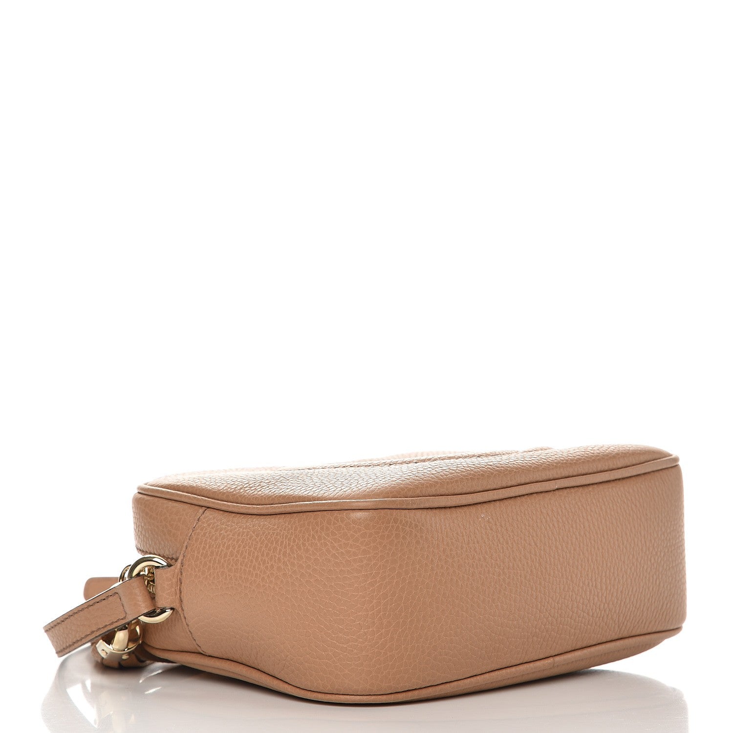 Gucci Pebbled Calfskin Small Soho Disco Bag Camelia 4 of 9