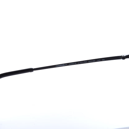 Chanel Pearl Round Sunglasses 4234-H Black 5 of 7