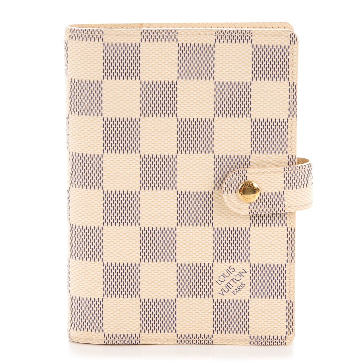 Damier Azur Small Ring Agenda Cover