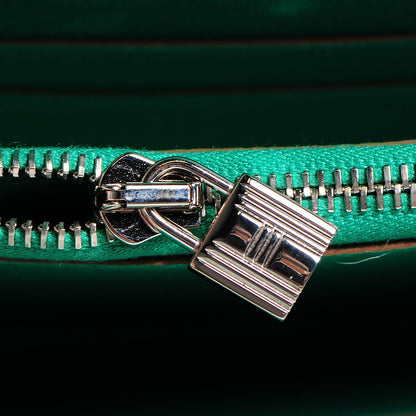 Hermes Chevre Mysore Kelly Longue Wallet Menthe 13 of 16