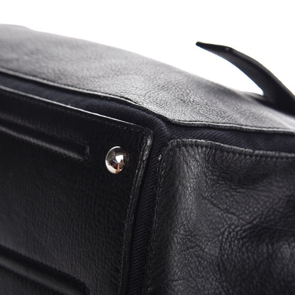 Saint Laurent Calfskin Canvas Large Muse Two Black 9 of 13