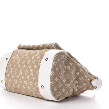 Louis Vuitton Monogram Sabbia Cabas GM White 9 of 11