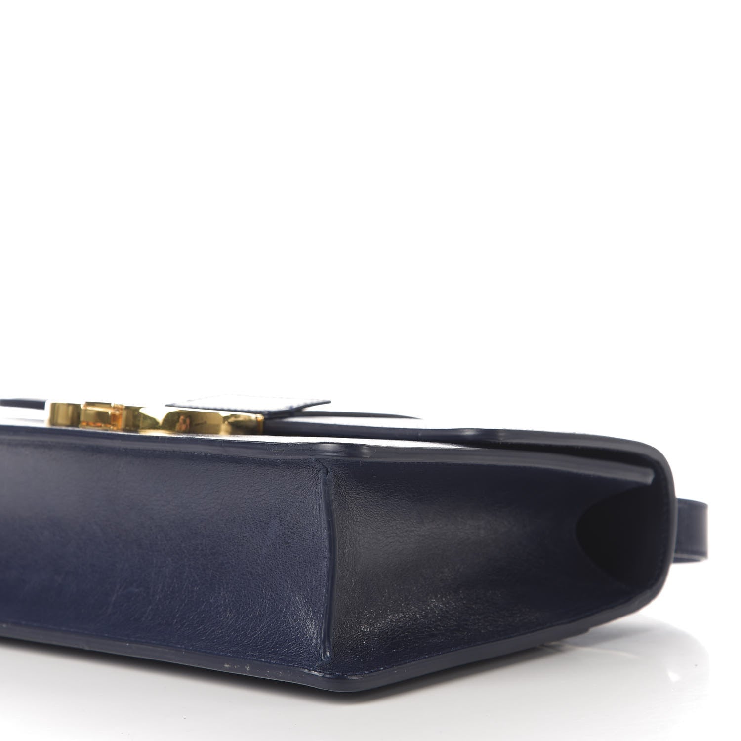 Christian Dior Smooth Calfskin 30 Montaigne Flap Bag Navy 9 of 10