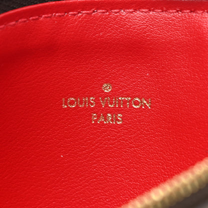Louis Vuitton Damier Ebene Felicie Chain Wallet Zippered Insert 6 of 6