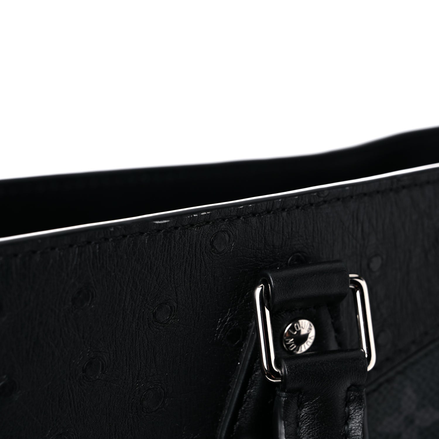 Louis Vuitton Ostrich Crocodile Monogram Eclipse Grand Sac 12 of 13