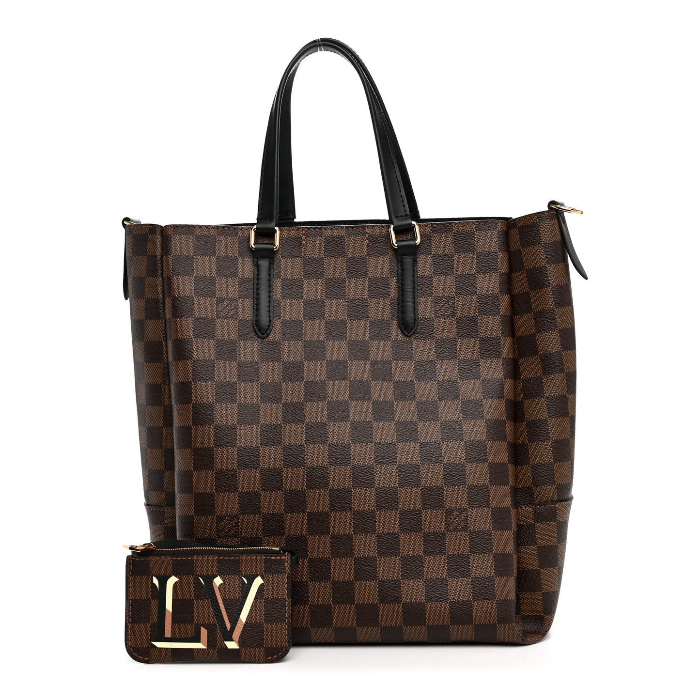 Damier Ebene Belmont MM Black