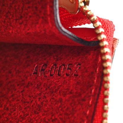 Louis Vuitton Epi Pochette Accessories 24 Castillan Red 6 of 9