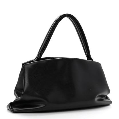 Celine Smooth Calfskin Eyelet Small Top Handle Bag Black 3 of 10