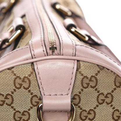 Gucci Monogram Medium Joy Boston Light Pink 10 of 17