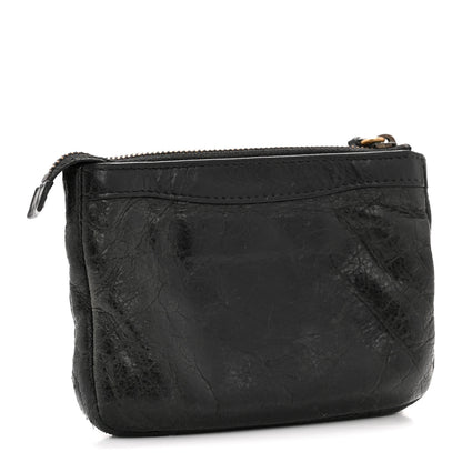 Balenciaga Agneau Classic Hardware M Porte-Monnaie Coin Purse Black 3 of 11