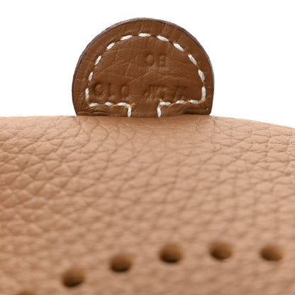 Hermes Taurillon Clemence Evelyne TPM Gold 7 of 11