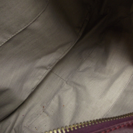 Leather Stella Dark Plum