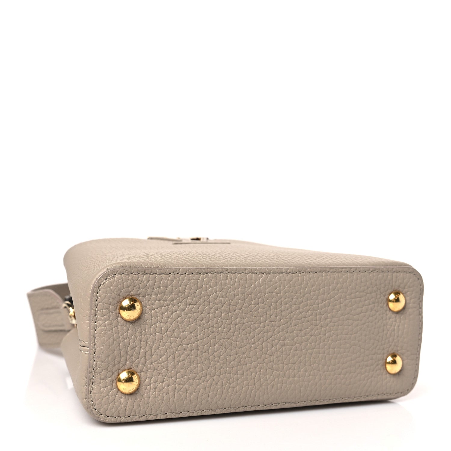Louis Vuitton Taurillon Snakeskin Mini Capucines Galet 4 of 8
