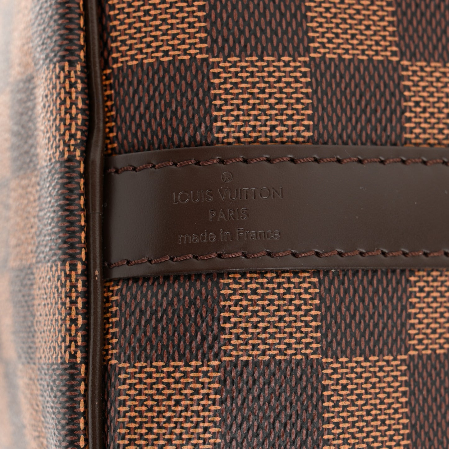 LOUIS VUITTON Damier Ebene Speedy Bandouliere 25