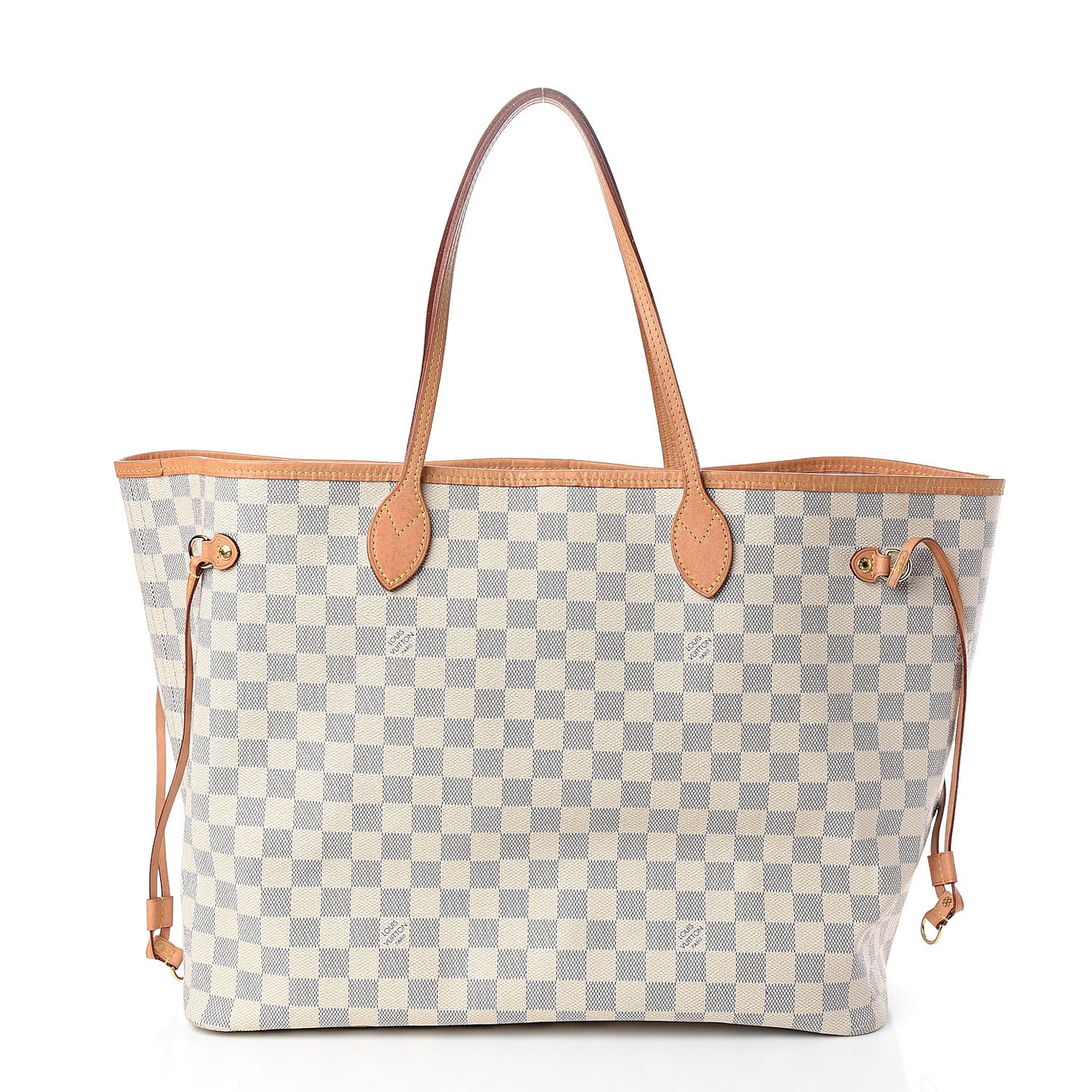 Damier Azur Neo Neverfull GM Rose Ballerine