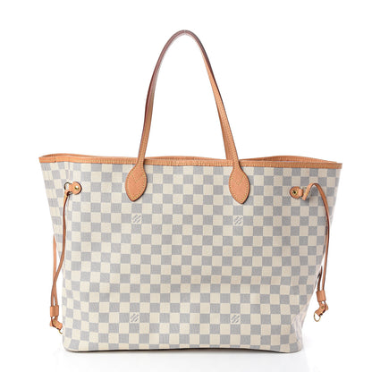 Louis Vuitton Damier Azur Neo Neverfull GM Rose Ballerine 2 of 13