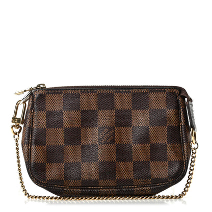 Louis Vuitton Damier Ebene Mini Pochette Accessories 1 of 7
