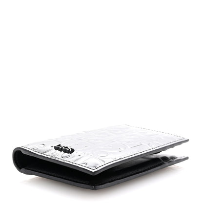 Christian Dior Patent Vertical Card Holder Black 4 of 8