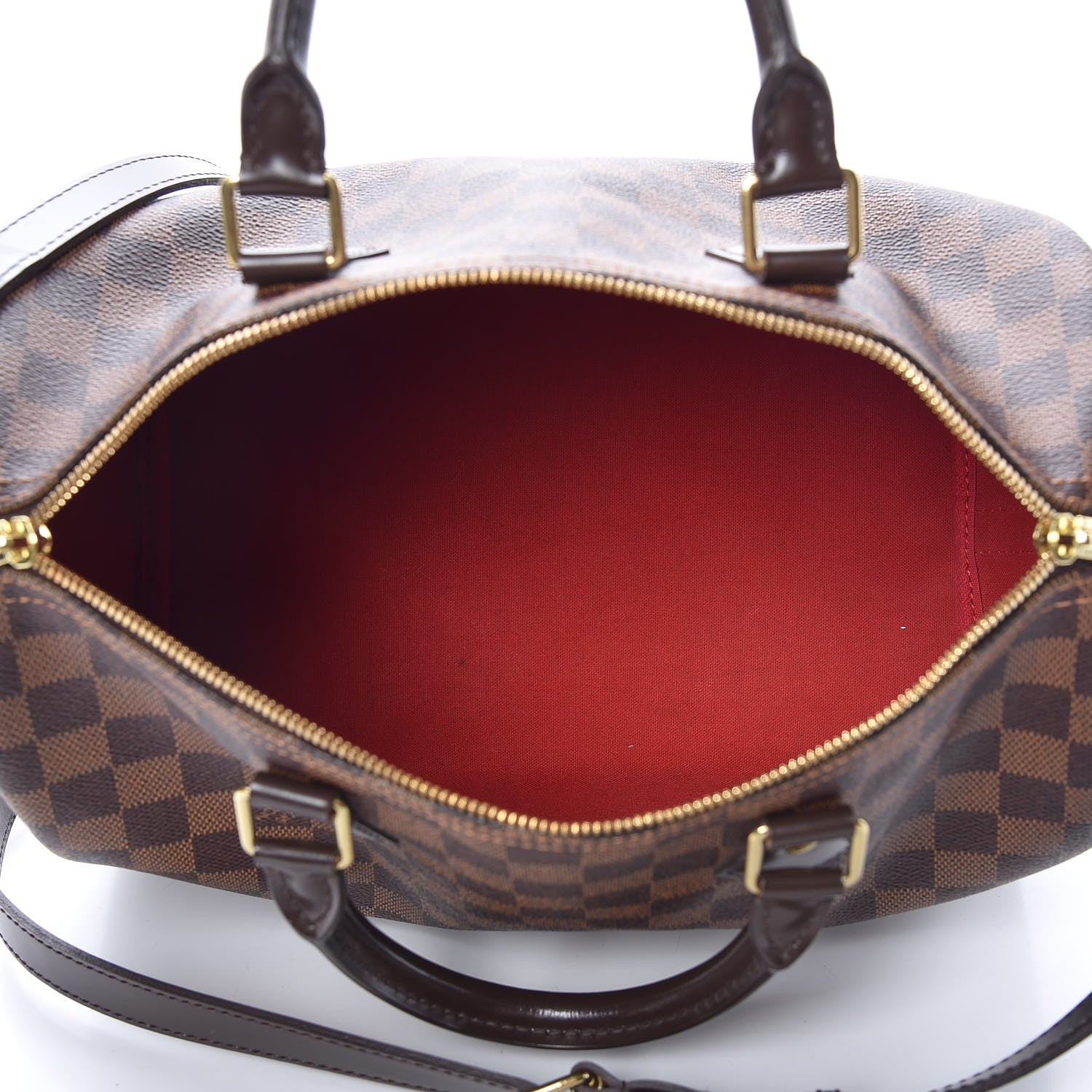 Louis Vuitton Damier Ebene Speedy Bandouliere 30 5 of 7