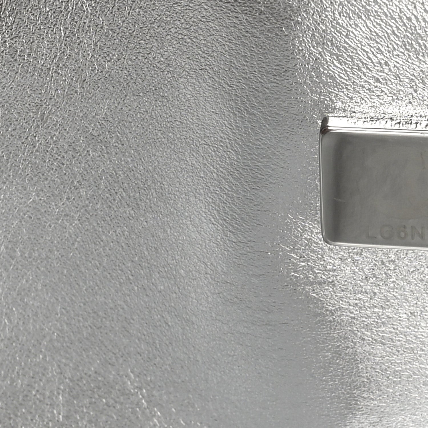 Chanel Hammered Metallic Calfskin Quilted Small Double Flap Silver 7 of 11