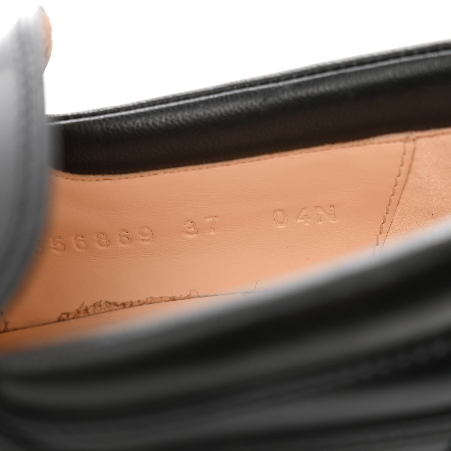 Magnum Calfskin Nappa Samoa Womens Horsebit Platform Chunky Lug Sole 40mm Loafers 37 Black