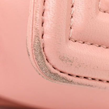 Chanel Lambskin Quilted Medium Boy Flap Light Pink 12 of 14