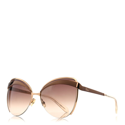 Christian Dior Metal Butterfly Sunglasses Gold 1 of 7