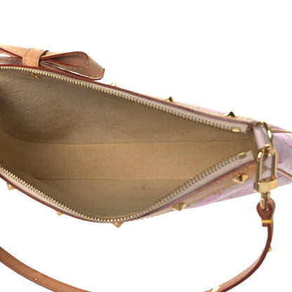 Louis Vuitton Monogram Cherry Blossom Pochette Accessories Pink 5 of 9