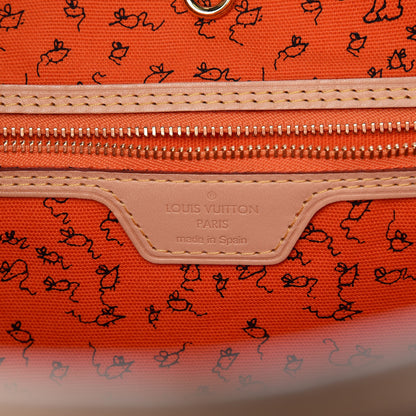 Louis Vuitton Catogram Neverfull MM Marron 7 of 10