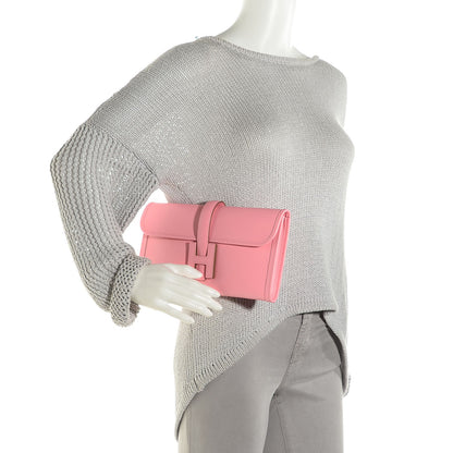 Hermes Epsom Jige Elan 29 Clutch Rose Confetti 2 of 10