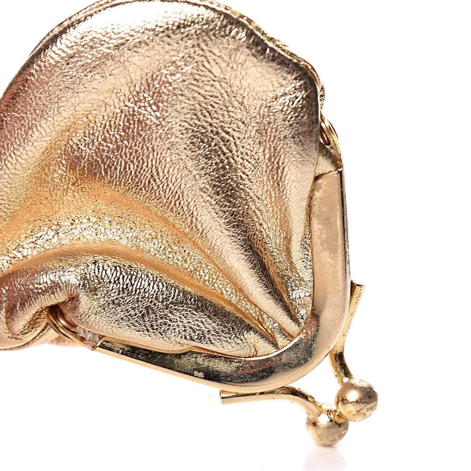 Judith Leiber Crystal See No Evil Monkey Minaudiere Clutch Bronze Gold 10 of 20