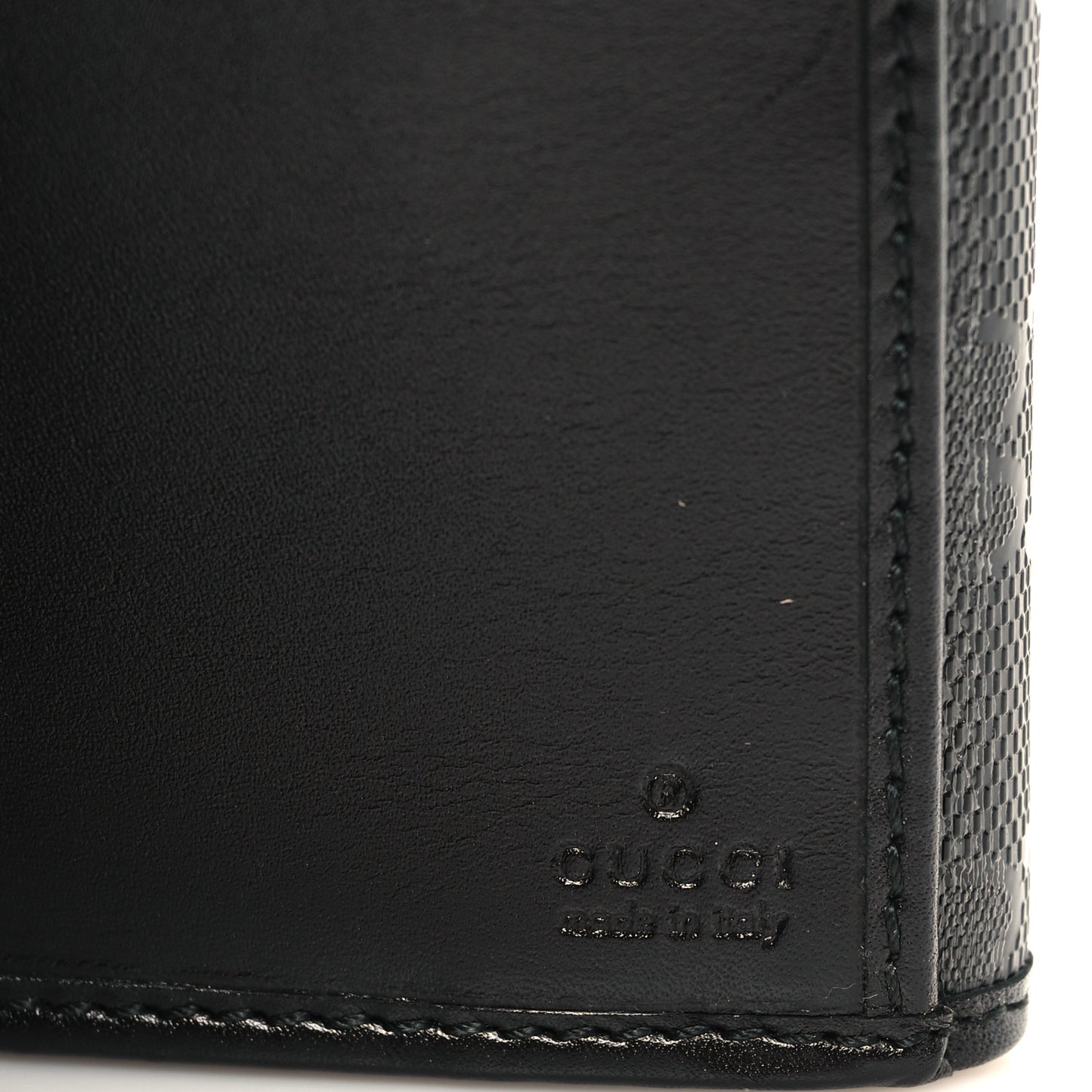 Imprime Monogram GG Pierce Continental Flap Wallet Black