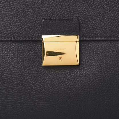 Tom Ford Grained Calfskin Briefcase Black 9 of 9