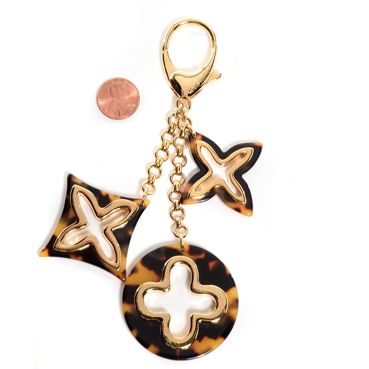 Insolence Bag Charm Ecaille