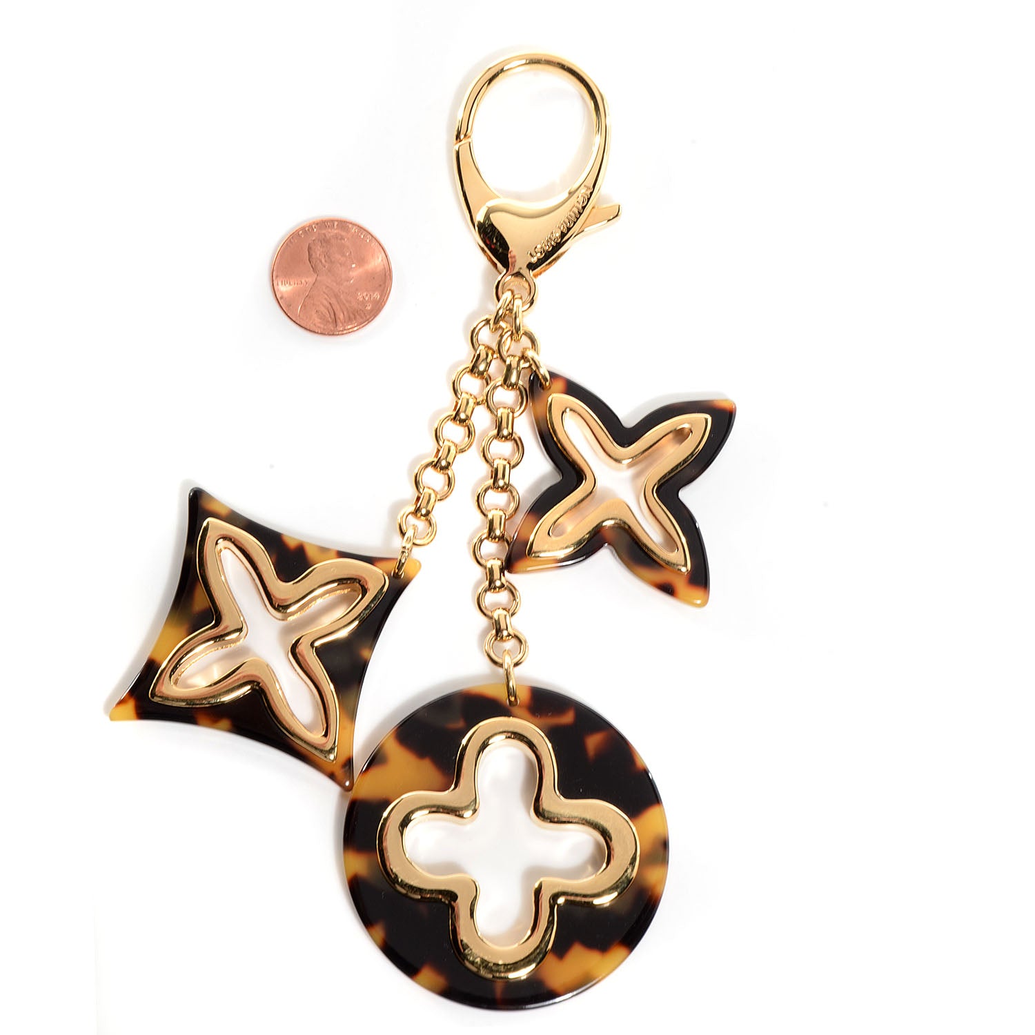 Louis Vuitton Insolence Bag Charm Ecaille 2 of 5