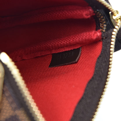 Louis Vuitton Damier Ebene Mini Pochette Accessories 6 of 8